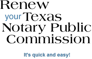 Reappointment to the Office of Notary Public