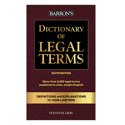 Dictionary of Legal Terms for Texas Notaries