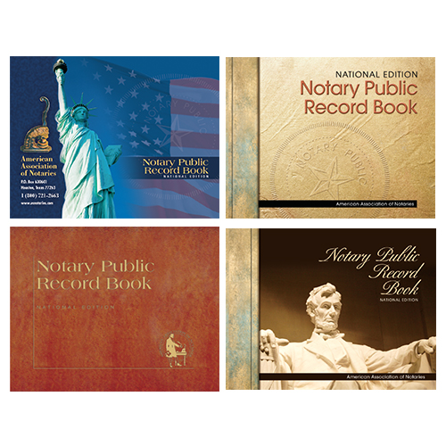 Perfectly Bound Texas Notary Record Book (Journal) - 576 entries with thumbprint space Perfectly Bound Notary Record Book (with thumbprint space)